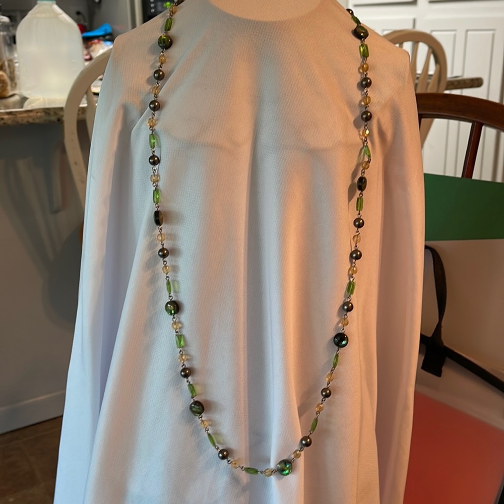 Lid Sophie  chain with colored beads lobster clasp